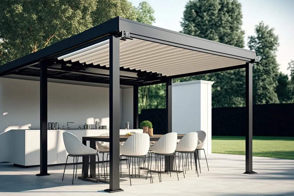Pergola en aluminium