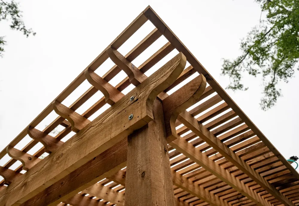 Pergola bois